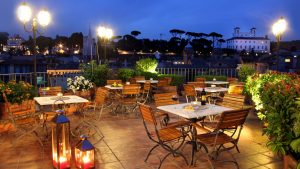 מלון מוצרט רומא בערב